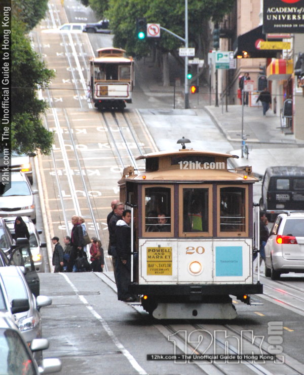 cable car, San Francisco