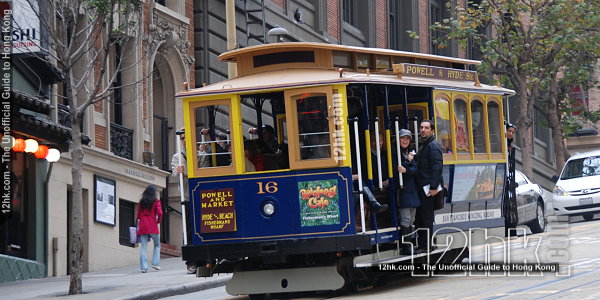 cable car, San Francisco