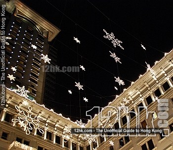 Peninsula hotel Christmas lights