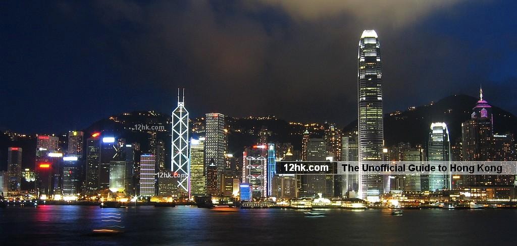 Hong Kong Island skyline